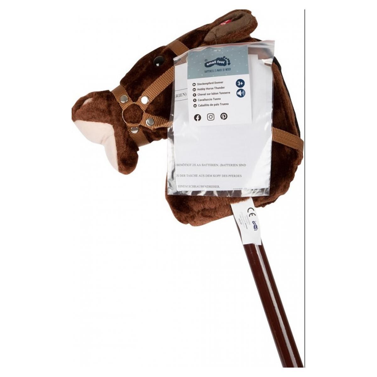 SMALLFOOT Cheval sur baton - Tonnerre