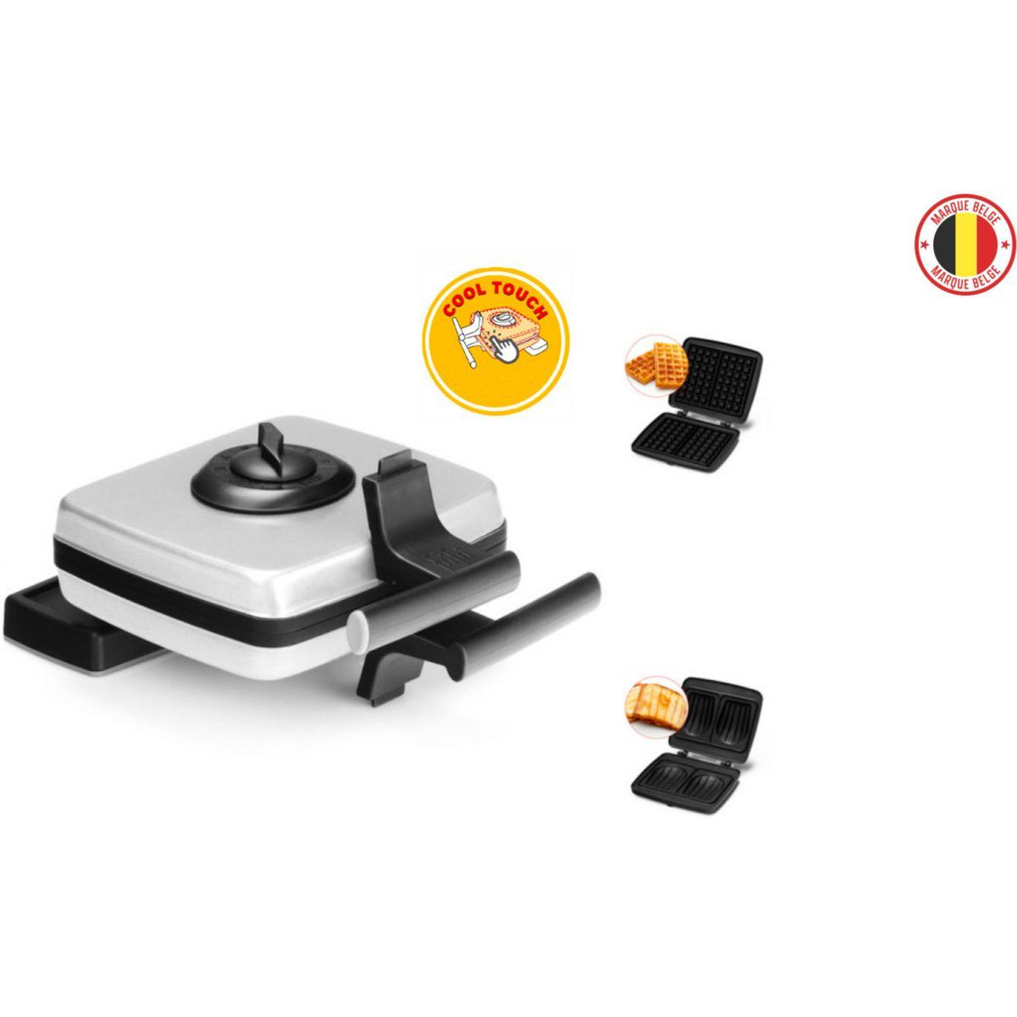 FRIFRI Gaufrier, croque monsieur COOL TOUCH WA102A + FM0025