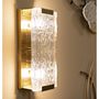 Voir la diapositive 6 : Paris Prix Applique Murale Design en Verre  Oblin  36cm Or