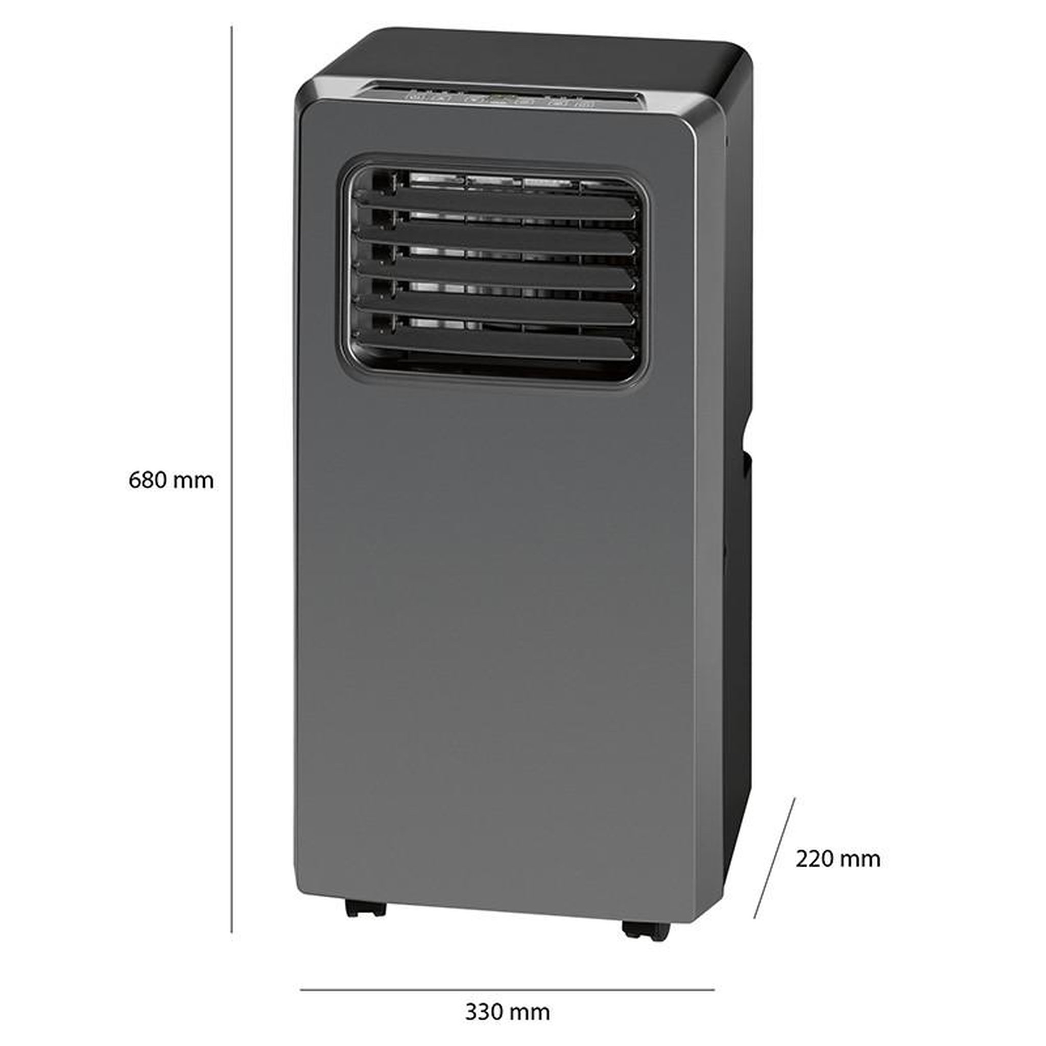 Voir la diapositive 6 : CLATRONIC Climatiseur Mobile De 8000 Btu Avec Poignée Fresh8 Clatronic