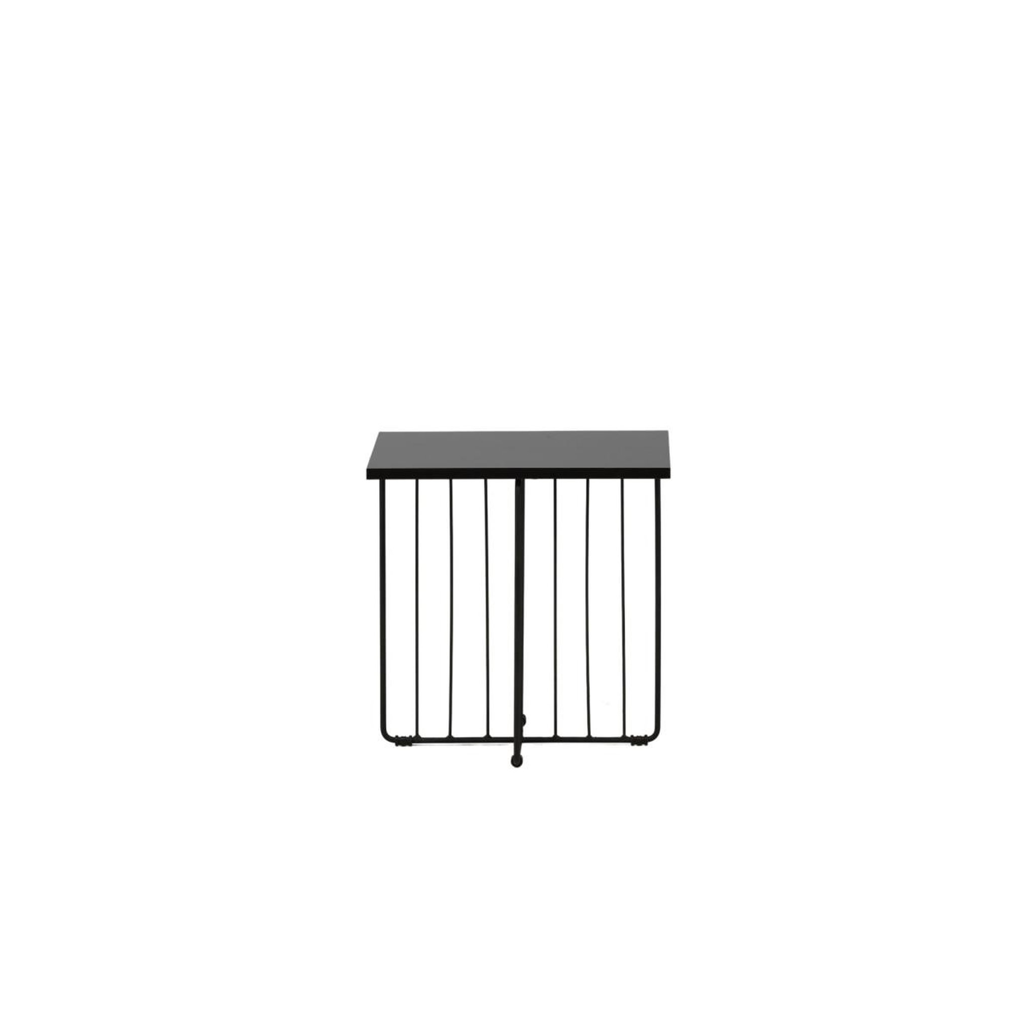 Voir la diapositive 2 : Paris Prix Table d'appoint design  dayton  40cm noir