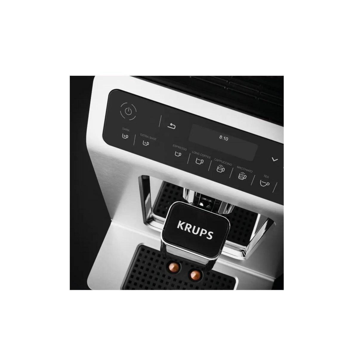 KRUPS Robot café 14 bars gris métal - EA892D10