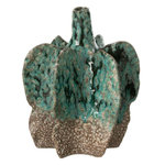 Paris Prix Vase Déco en Céramique  Naga  30cm Bleu Azur