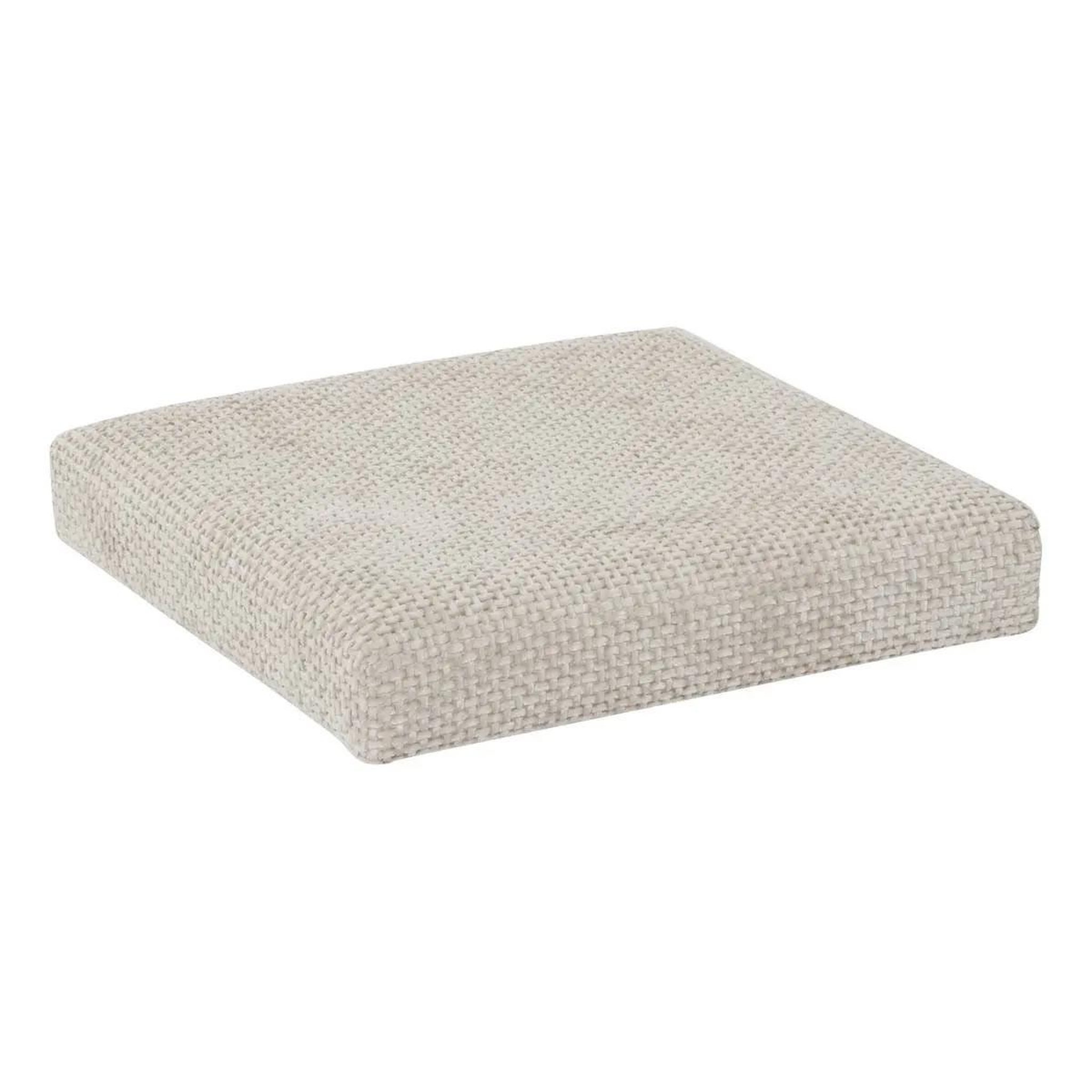 Voir la diapositive 5 : FIVE Pouf coffre pliable  velvy  31cm beige