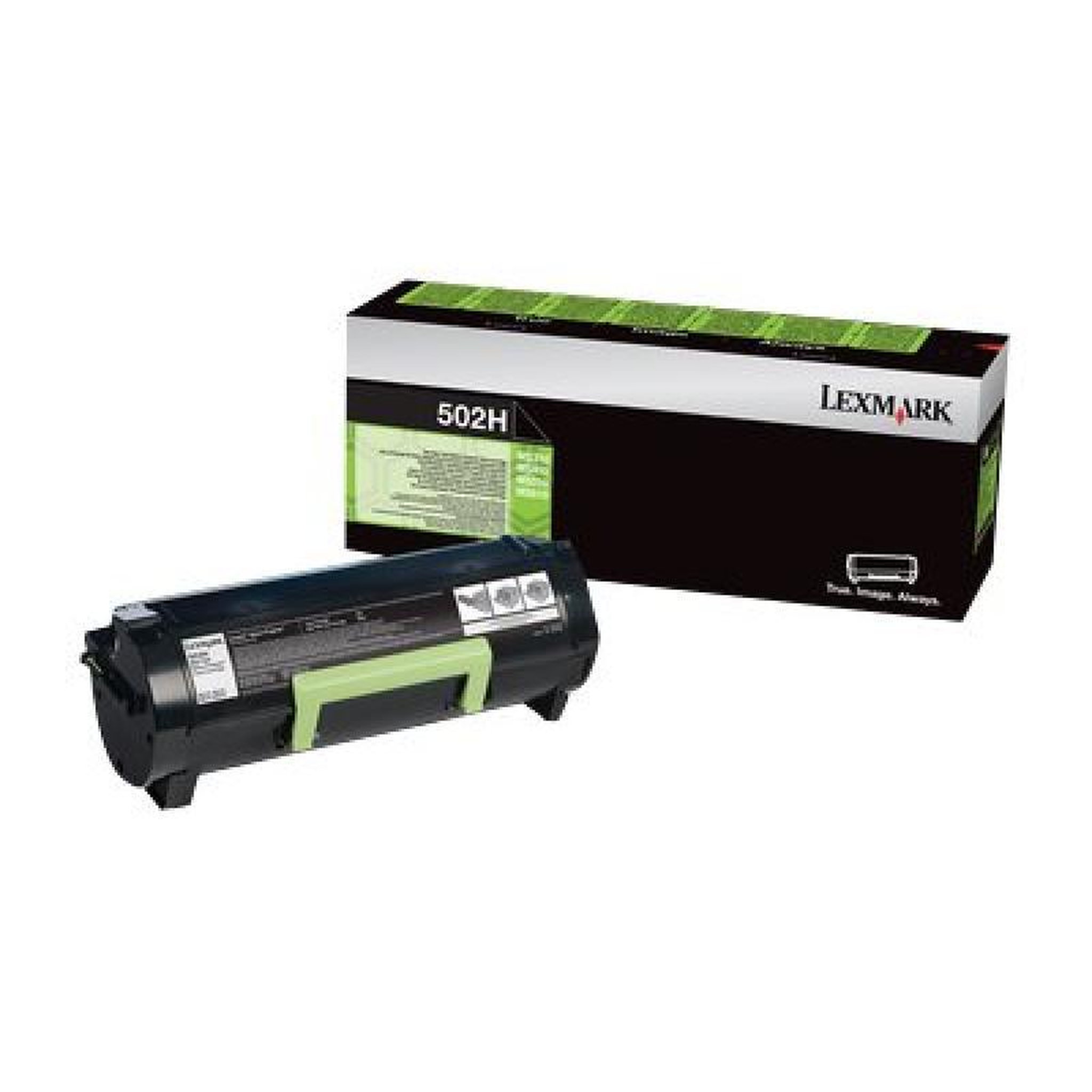 Voir la diapositive 2 : Lexmark Lexmark Cartridge 502H Black Schwarz (50F2H0E)