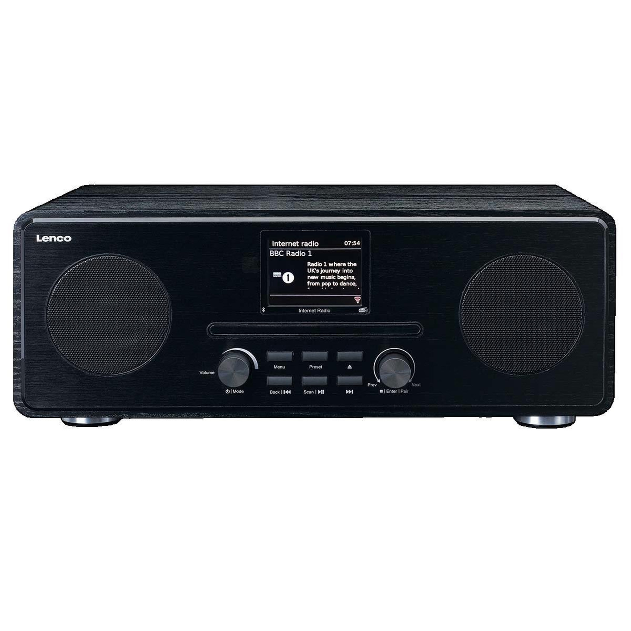 Voir la diapositive 2 : Lenco Radio Lenco DIR-260 avec réception DAB+, FM et Internet