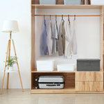 VIDAXL Boîte de rangement Tissu 50x30x25 cm Anthracite