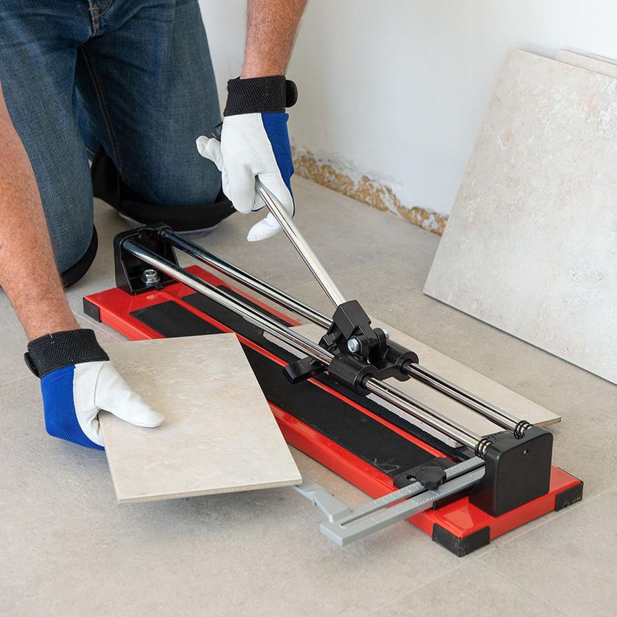 Voir la diapositive 5 : KREATOR Coupe-carreaux manuel 500mm Kreator