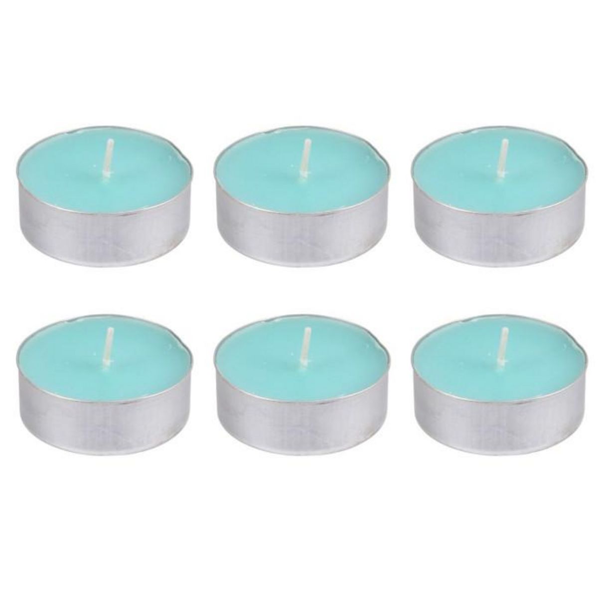 Paris Prix Lot de 6 Bougies Chauffe-Plat  Essentiel  5,5cm Embruns