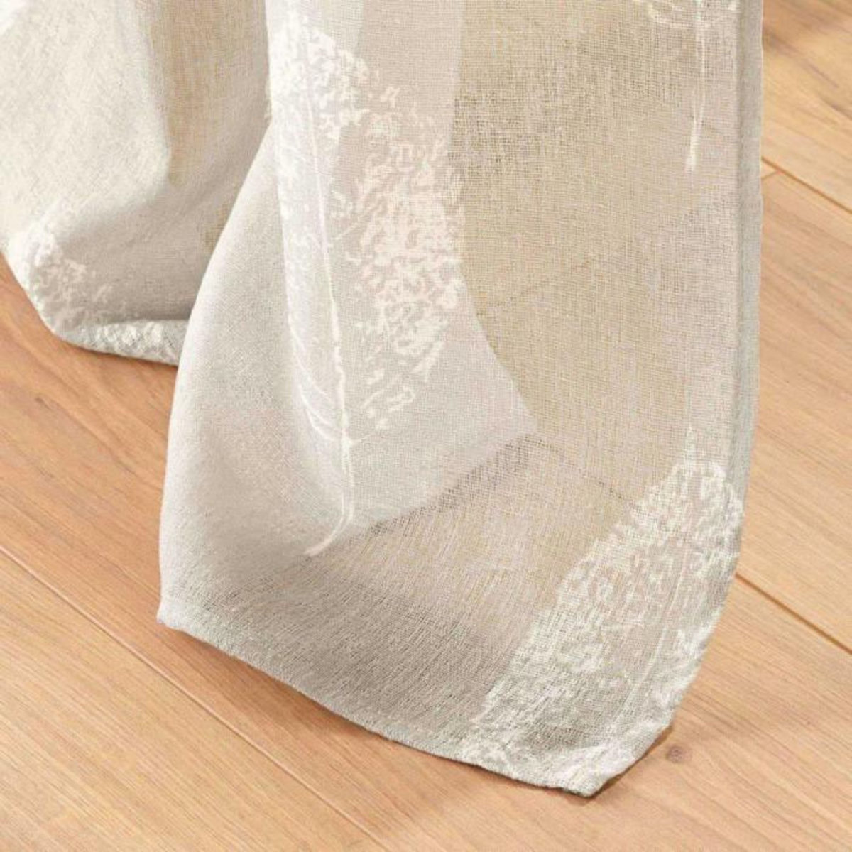 Paris Prix Rideau Voilage à Œillets  Indila  140x240cm Lin