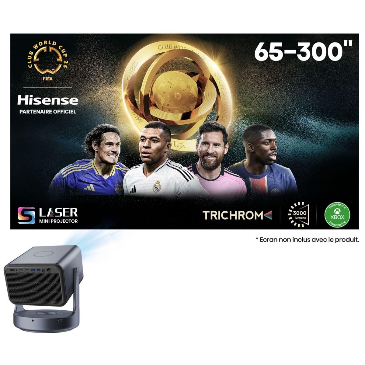 Hisense Vidéoprojecteur home cinéma Laser TV Trichroma C2 Ultra 4K