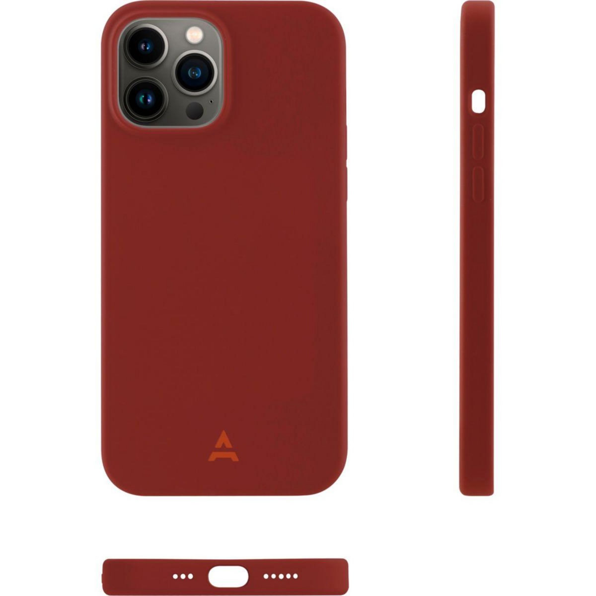 ADEQWAT Coque iPhone 13 Pro Max rouge MagSafe