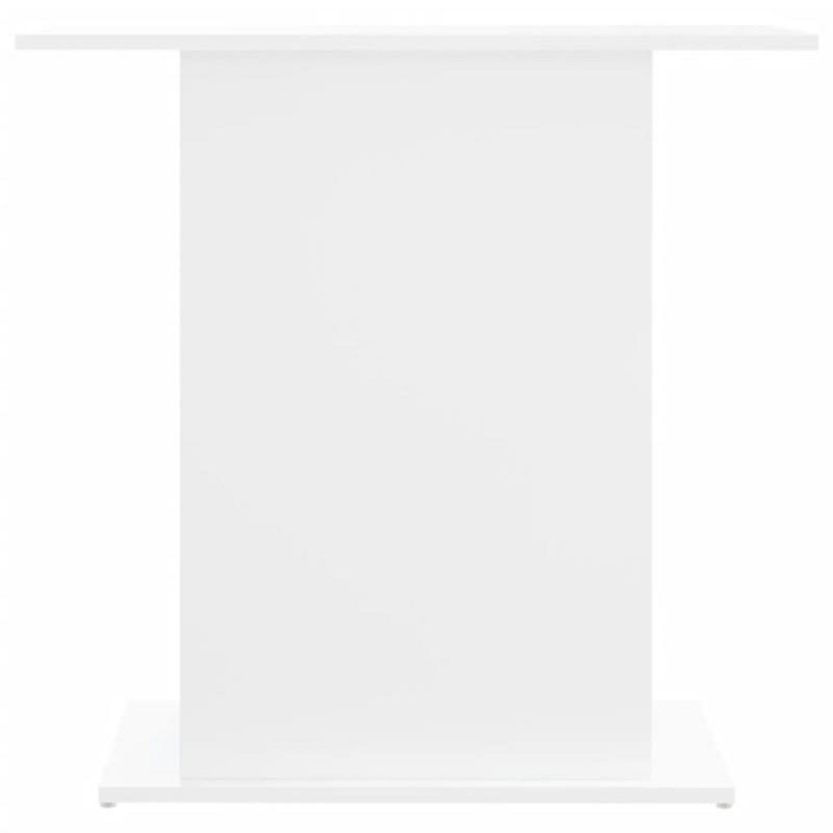 VIDAXL Support pour aquarium blanc 75x36x72,5 cm bois d ingénierie