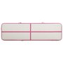 Voir la diapositive 4 : VIDAXL Tapis gonflable de gymnastique avec pompe 700x100x15cm PVC Rose