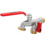 CENTRALE BRICO vanne arrosage m 20x27 1/4 tour 2 sorties