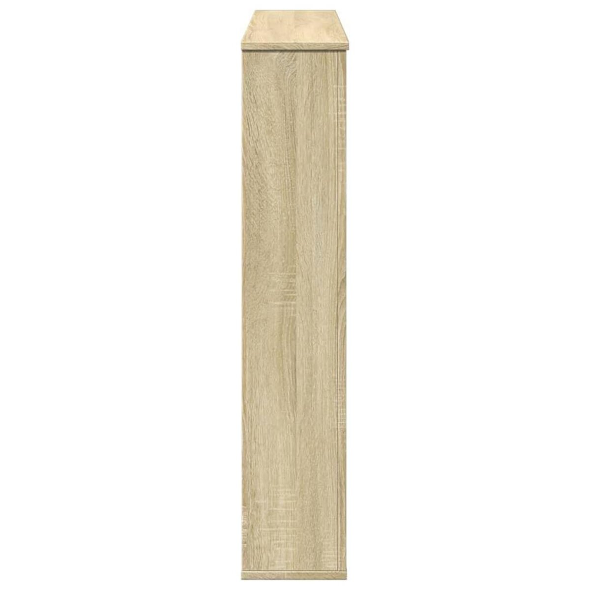 VIDAXL Cadre de cheminee chene sonoma 100x20x100 cm bois d'ingenierie