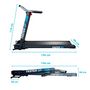 Voir la diapositive 3 : SPARRAW Tapis de Course Pliable Compact Faster SP - 10km/h - 1,5CV - 12 Programmes - Capteurs Cardiaque, Ecran LCD