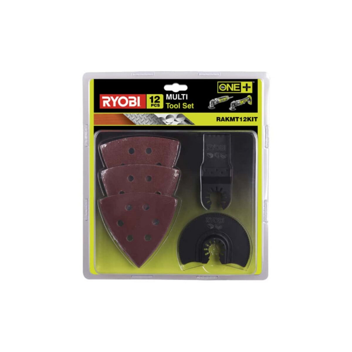 Ryobi Kit de 12 accessoires RYOBI pour multitools - RAKMT12KIT