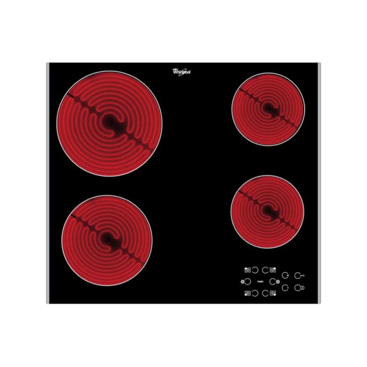 Whirlpool Plaque vitrocéramique Whirlpool AKT8090LX