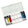 Voir la diapositive 3 : Pebeo 2 boîtes de 5 tubes de peinture gouache + palette - 5 x 10 ml