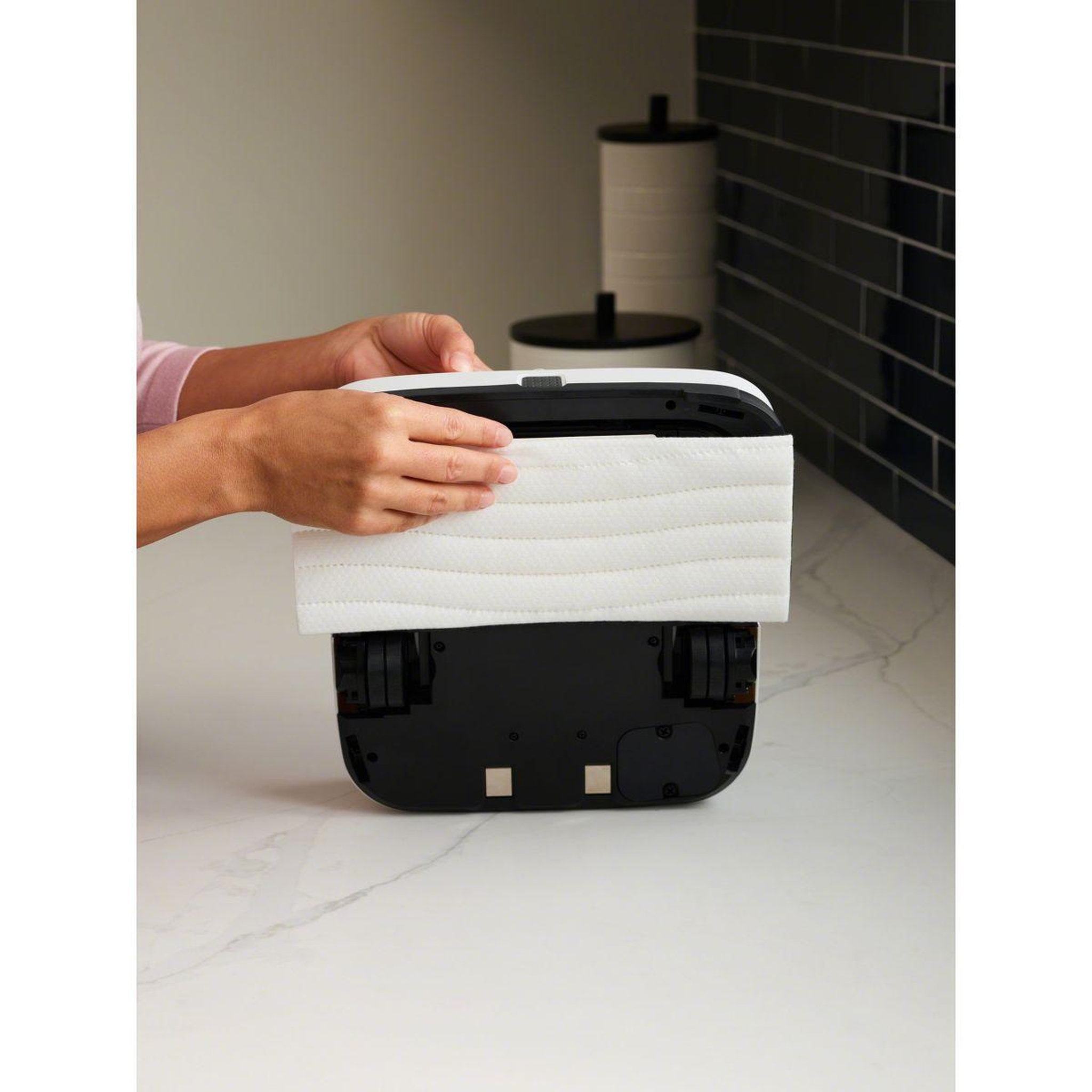 Voir la diapositive 2 : IROBOT Lingettes et serpillères pour braava jet m6