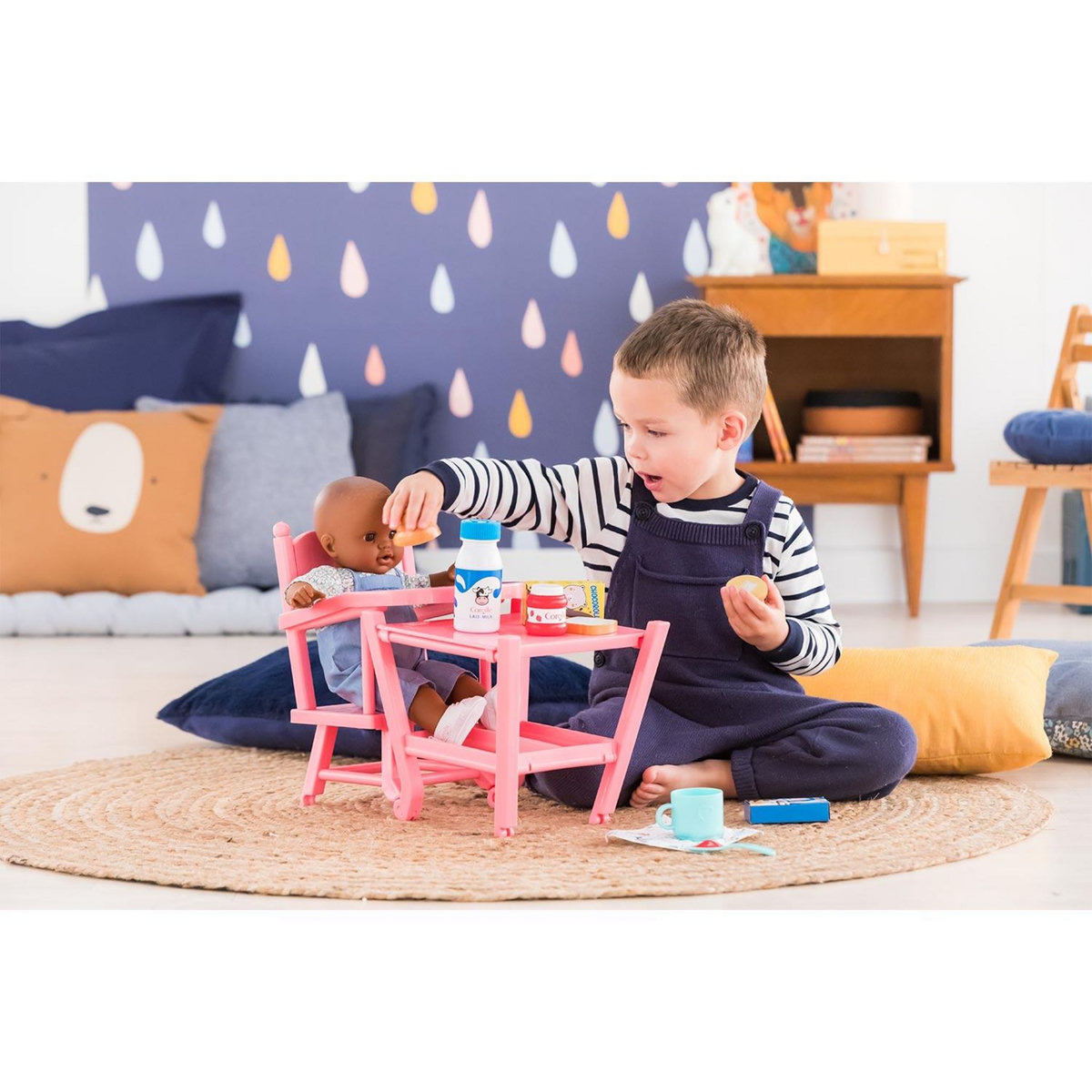 Corolle Coffret Petit Déjeuner pour poupon 36 et 42 cm