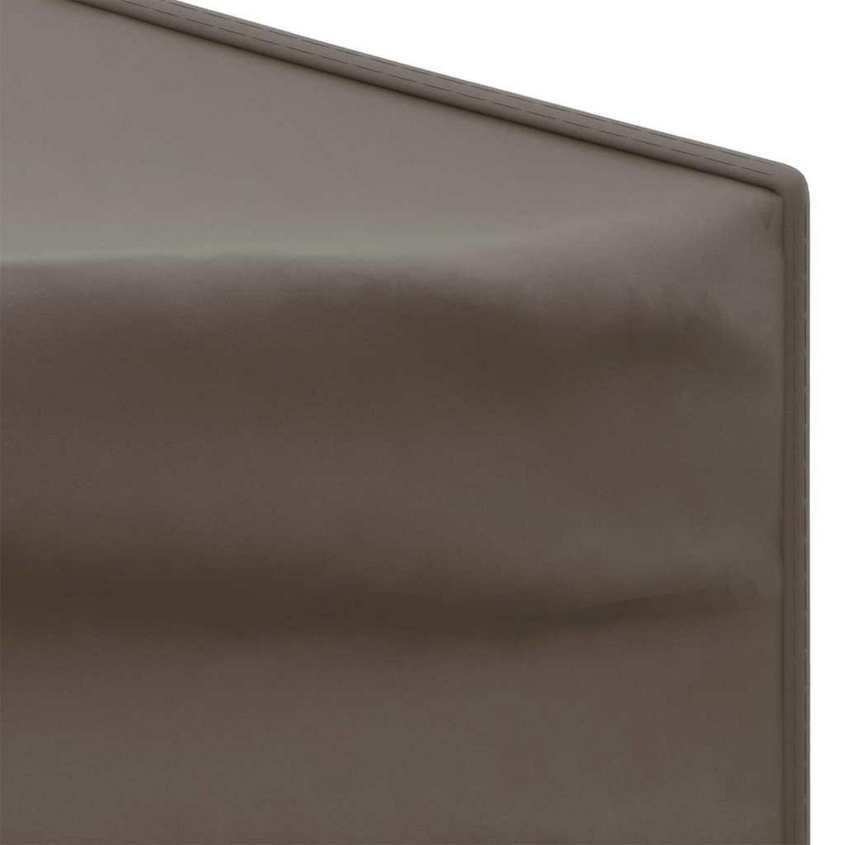 VIDAXL Tente de reception pliable avec parois Taupe 3x6 m