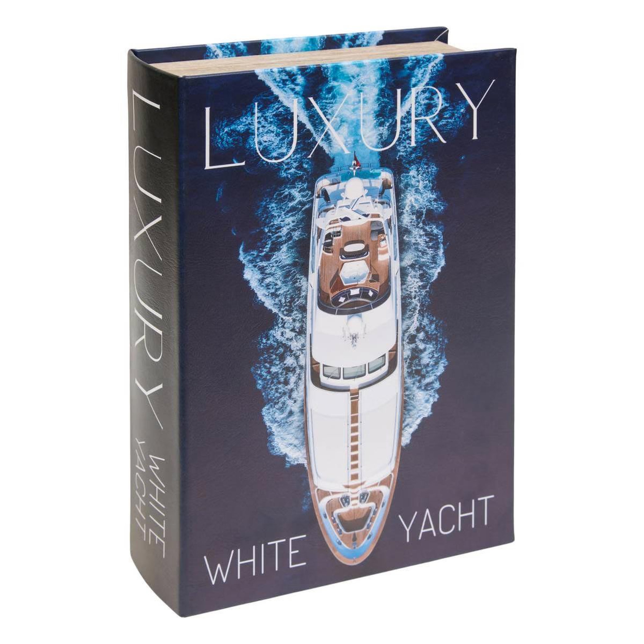 ATMOSPHERA Boîte déco livre yacht  josh  27cm multicolore