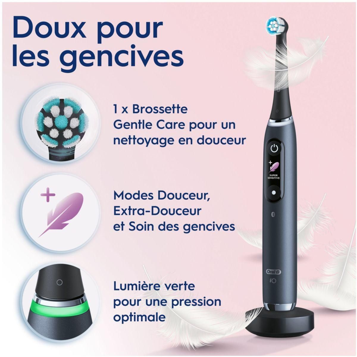 ORAL B Brosse à dents électrique IO 9 black edition cadeau