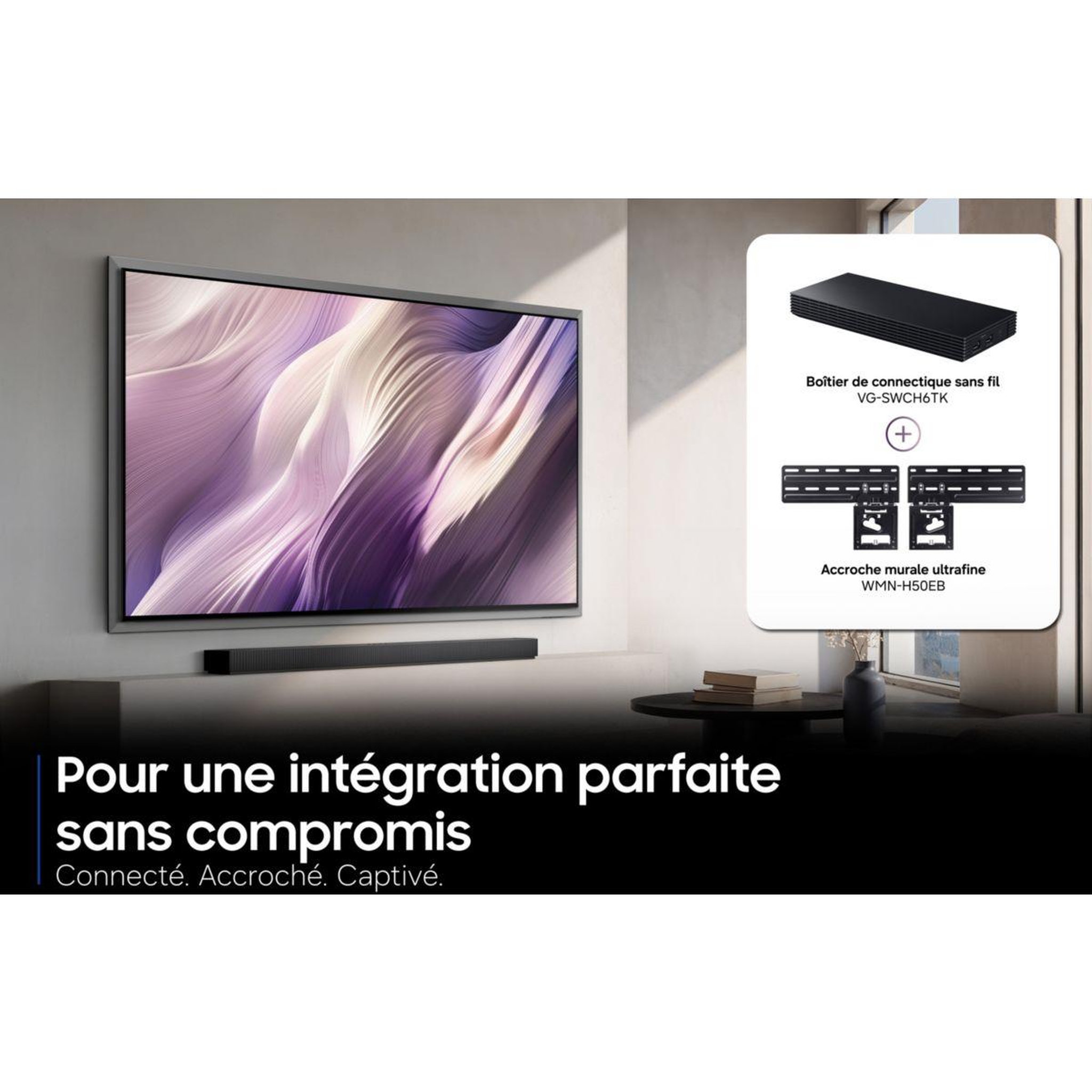 Voir la diapositive 3 : Samsung Tv oled tq77s99h (2026) 77  (195 cm) 4k - smart tv avec ia, anti-reflet, mode art (effet tableau)