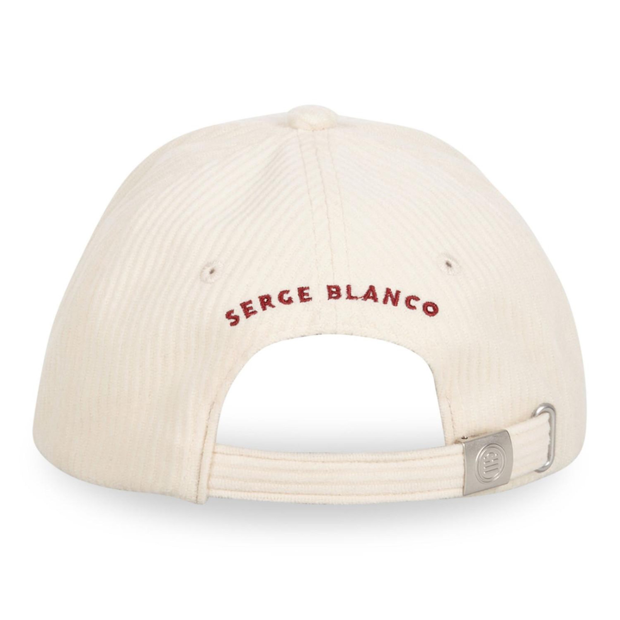 Voir la diapositive 4 : SERGE BLANCO Casquette Baseball homme en velours côtelé Velvet