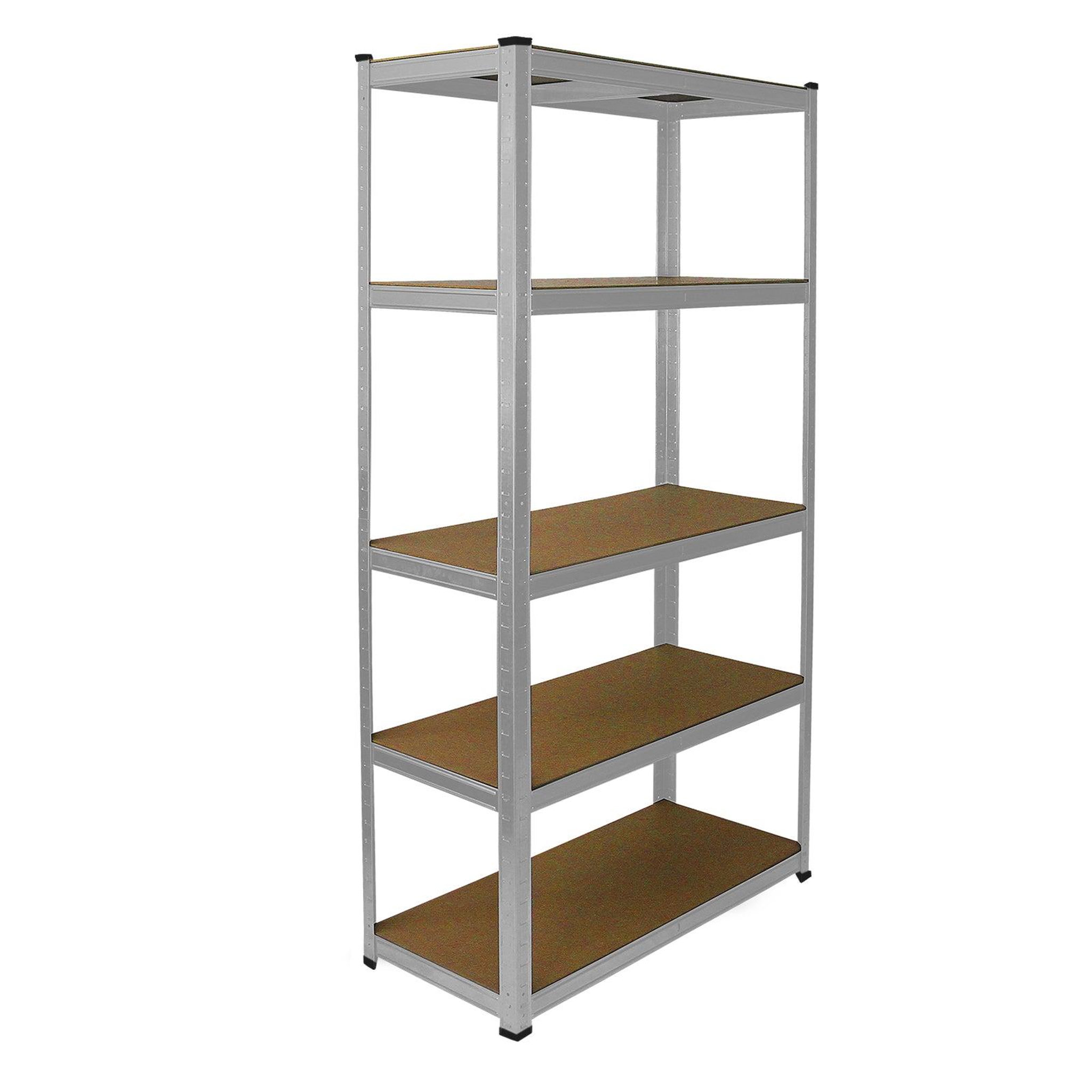 Voir la diapositive 4 : MONSTER RACKING 3 rayonnages e-rax en acier gris 90cm x 40cm x 180cm