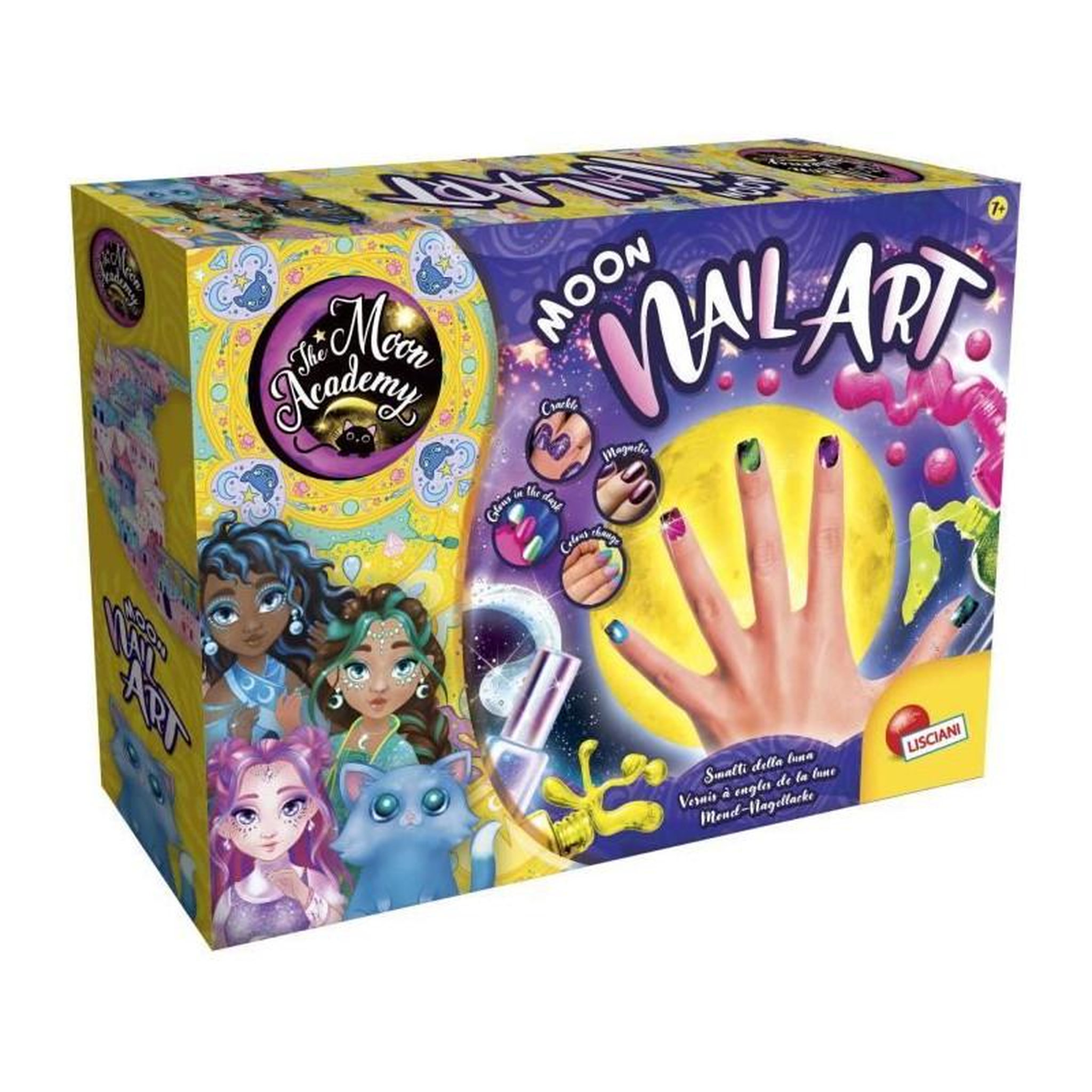 LISCIANI GIOCHI Kit de vernis a ongles magiques - LISCIANI - Brillants et aux effets spéciaux