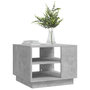 Voir la diapositive 4 : VIDAXL Table basse gris beton 55x55x43 cm bois d'ingenierie