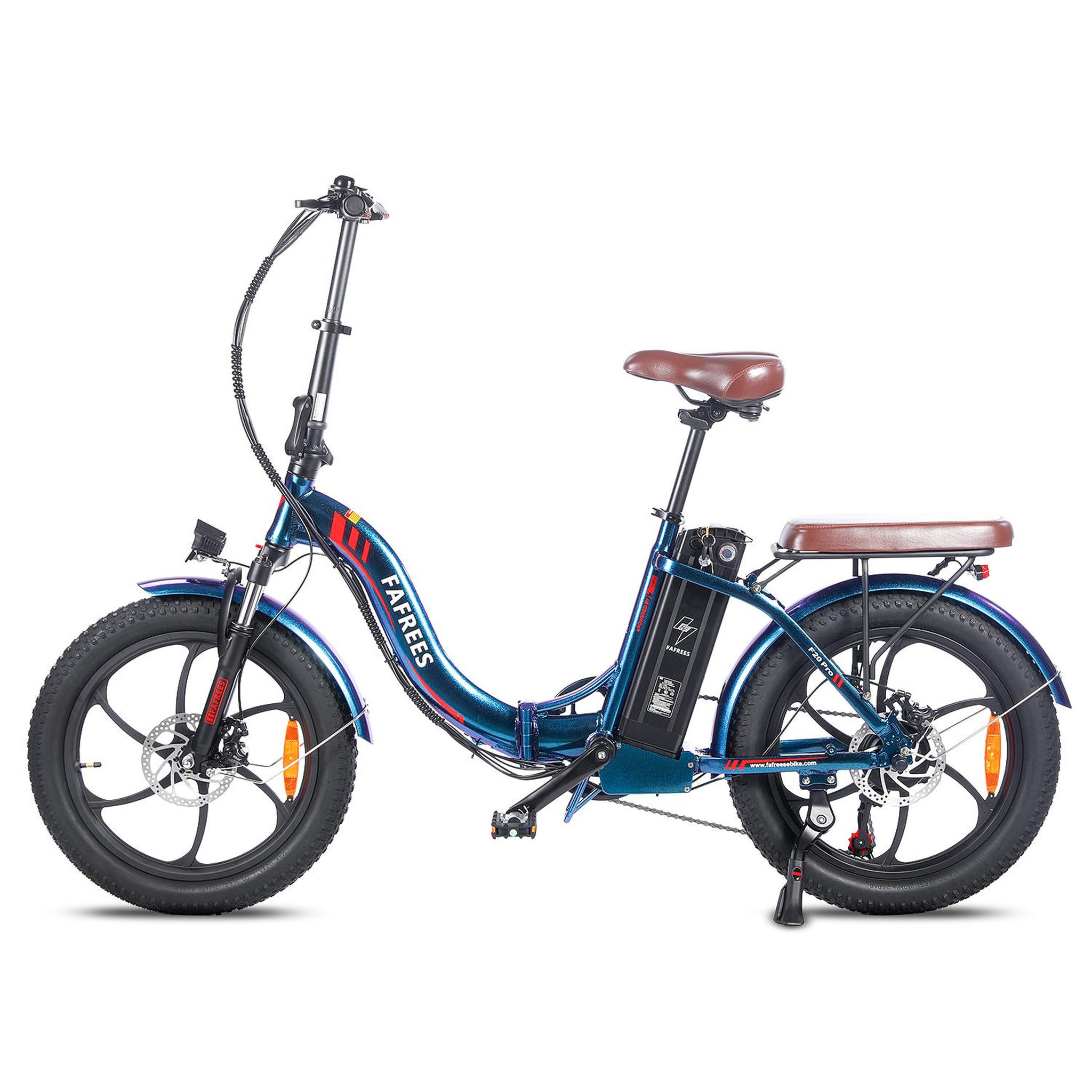 Voir la diapositive 6 : FAFREES Vélo électrique à gros pneus fafrees f20 pro