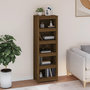 Voir la diapositive 1 : VIDAXL Bibliotheque Marron miel 50x35x154 cm Bois de pin massif