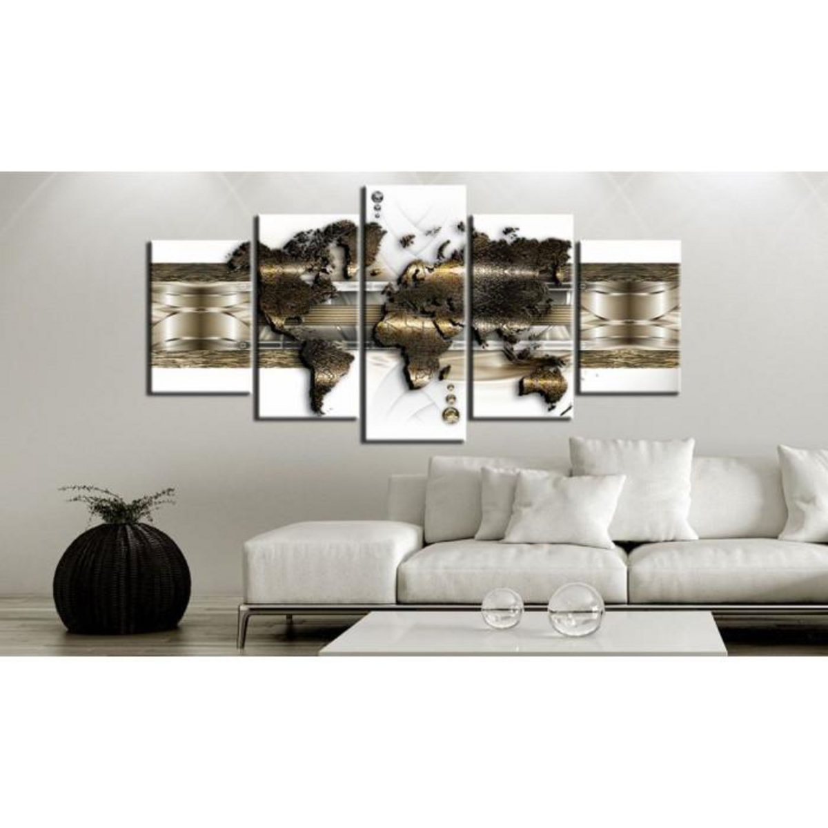 Paris Prix Tableau Imprimé  Metalic World