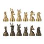 Voir la diapositive 3 : Paris Prix Jeu d'Échecs Design  Animaux  60cm Multicolore