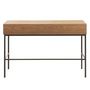 Voir la diapositive 4 : Paris Prix Console 3 Tiroirs en Bois  Dresa  120cm Naturel