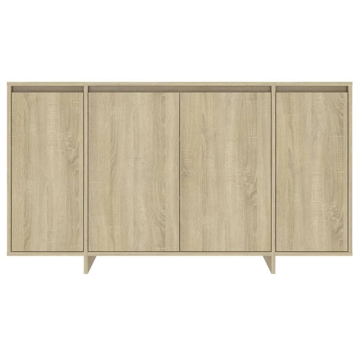 VIDAXL Buffet chene sonoma 135x41x75 cm bois d'ingenierie