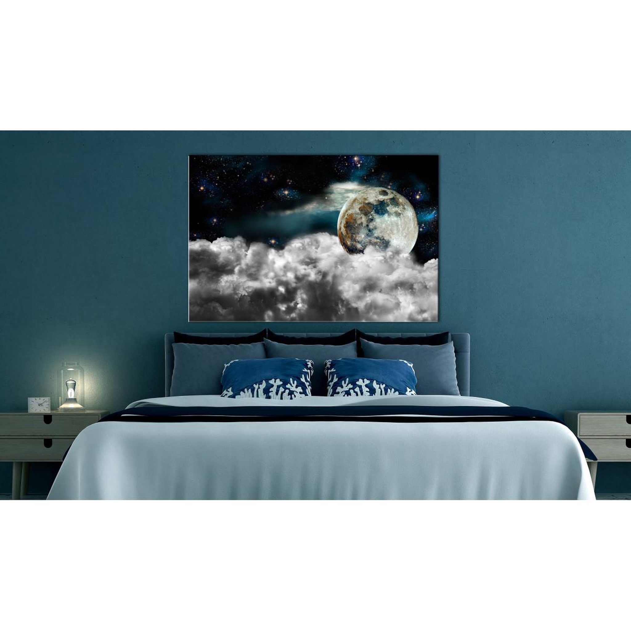 Voir la diapositive 2 : Paris Prix Tableau imprimé  magic night