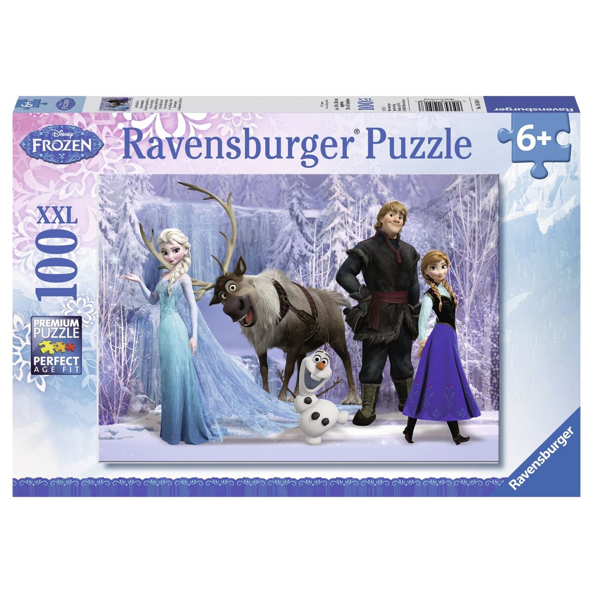 RAVENSBURGER Puzzle XXL 100 pièces La Reine des Neiges