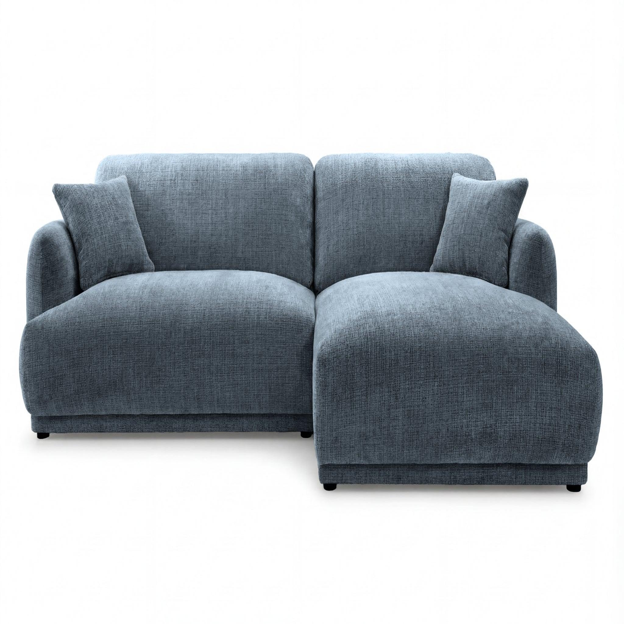 Voir la diapositive 1 : CASANOVA PARIS Rosalie - canapé d'angle tissu chenille