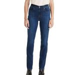 Levi's Jean Slim  Brut Femme Levi's 724 High Rise   W27. Coloris disponibles : Bleu