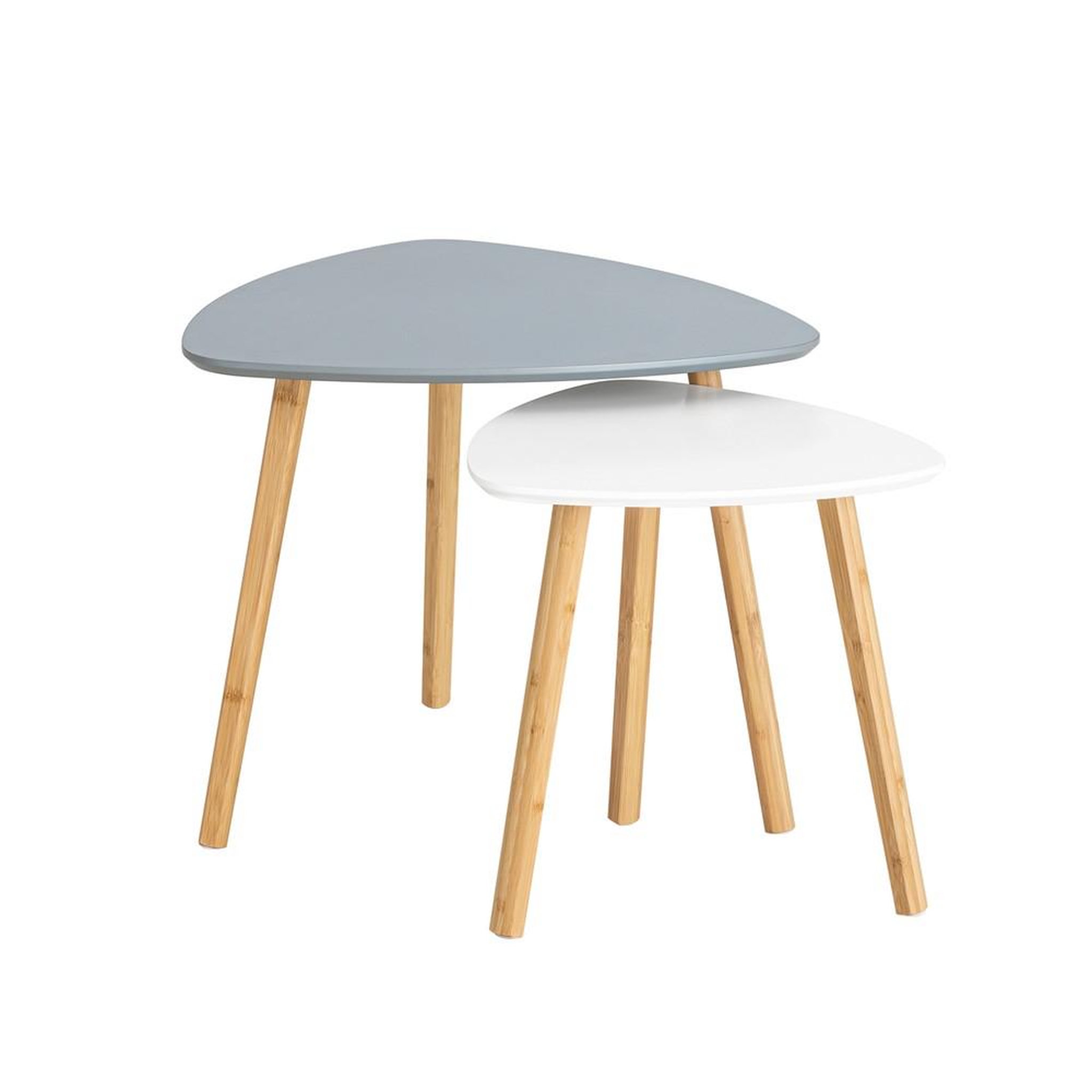 Voir la diapositive 1 : SOBUY SoBuy - Table D'appoint Set de - Nordique - FBT74