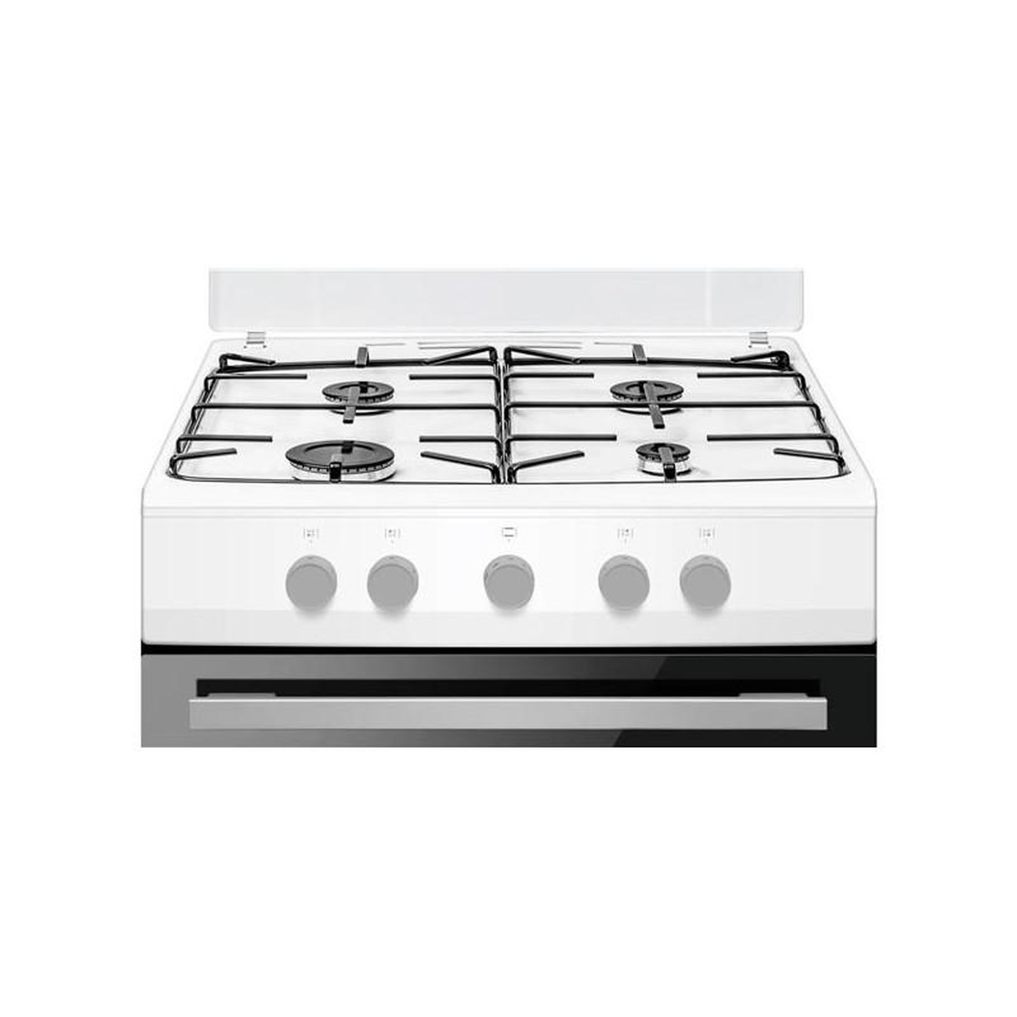 Voir la diapositive 5 : Fagor Cuisinière à gaz 74l 4 feux inox - facg2002b