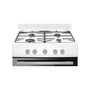 Voir la diapositive 5 : Fagor Cuisinière à gaz 74l 4 feux inox - FACG2002B