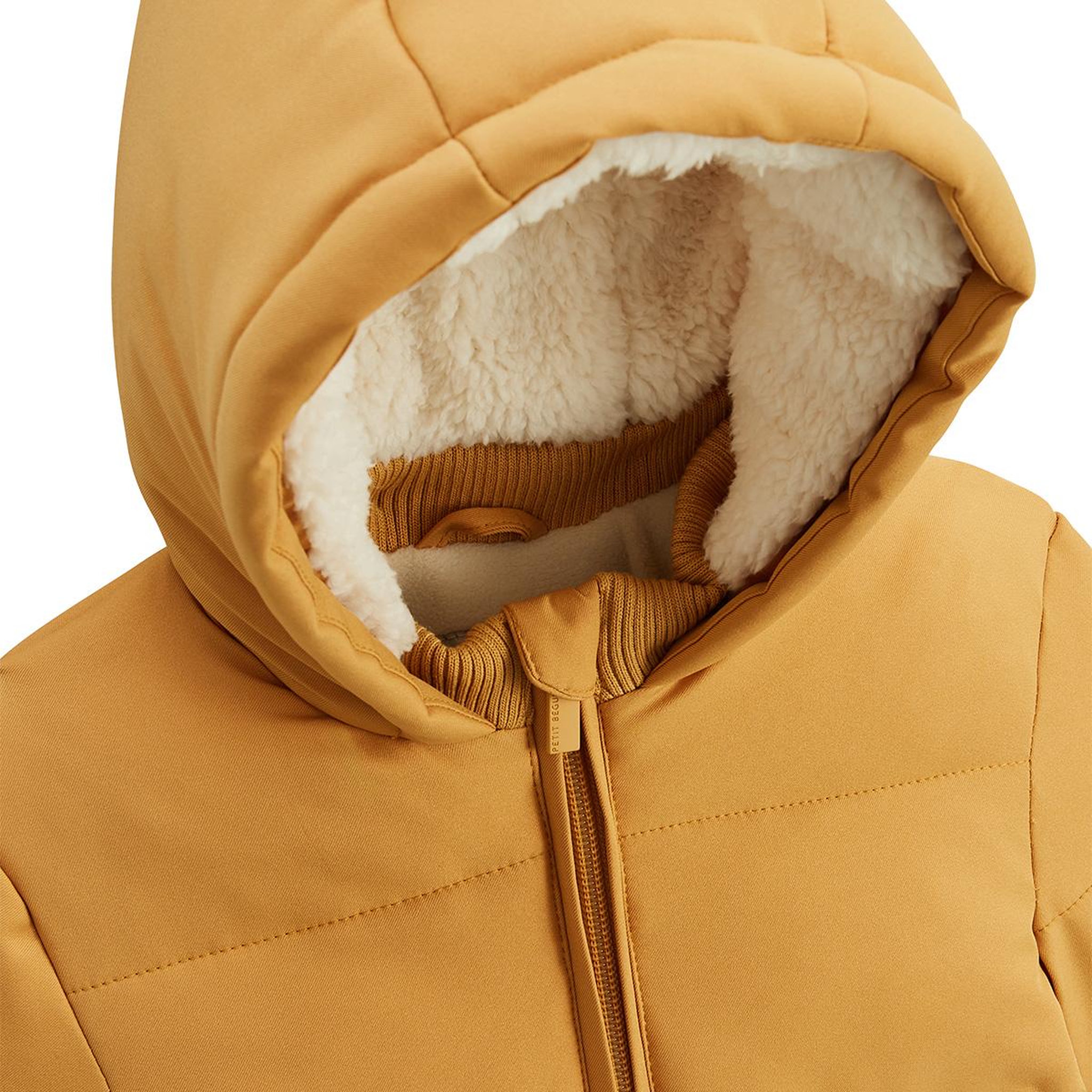 Voir la diapositive 4 : Petit Béguin Doudoune enfant imperméable doublée polaire avec capuche charly