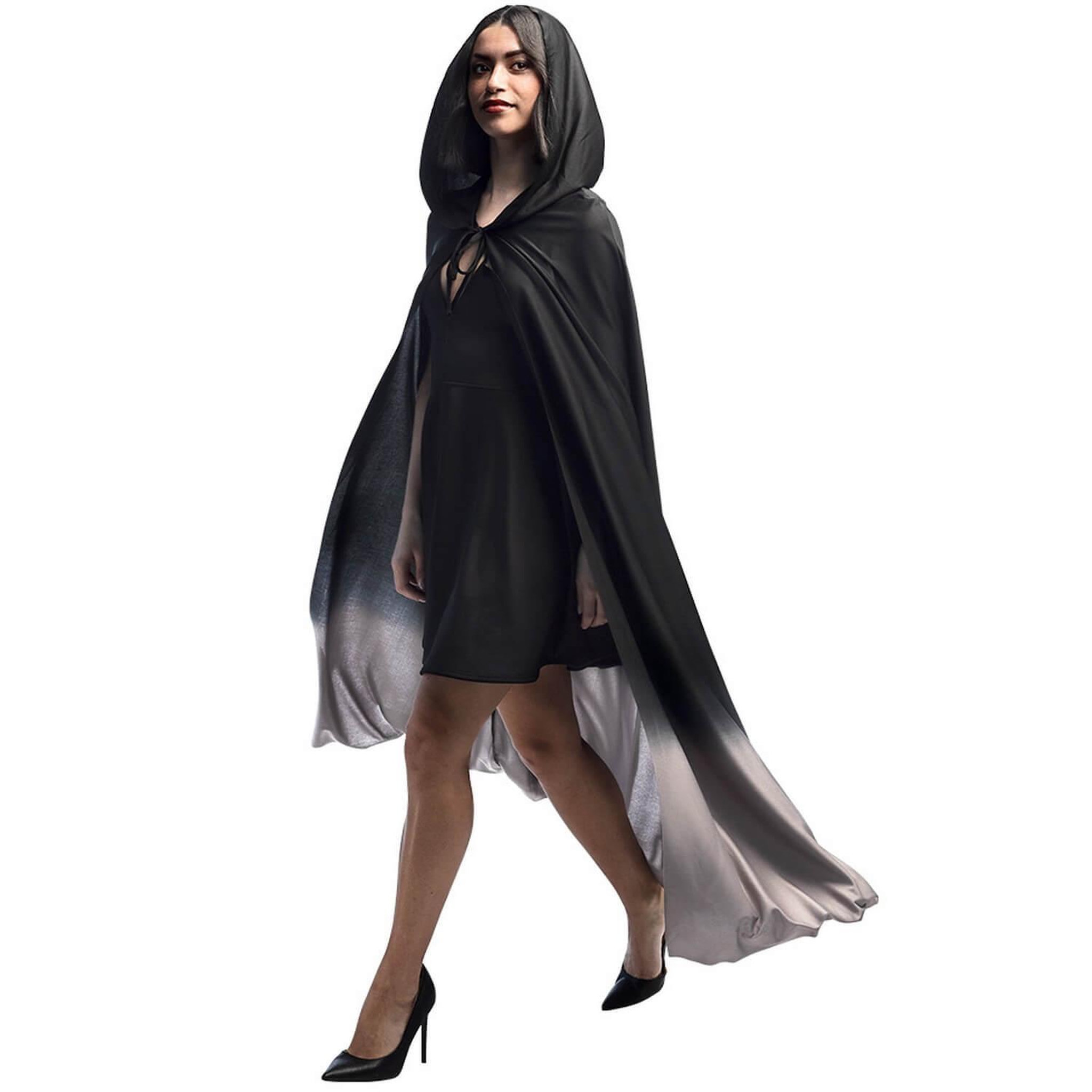 Voir la diapositive 2 : Boland Cape fade noir/gris -170cm