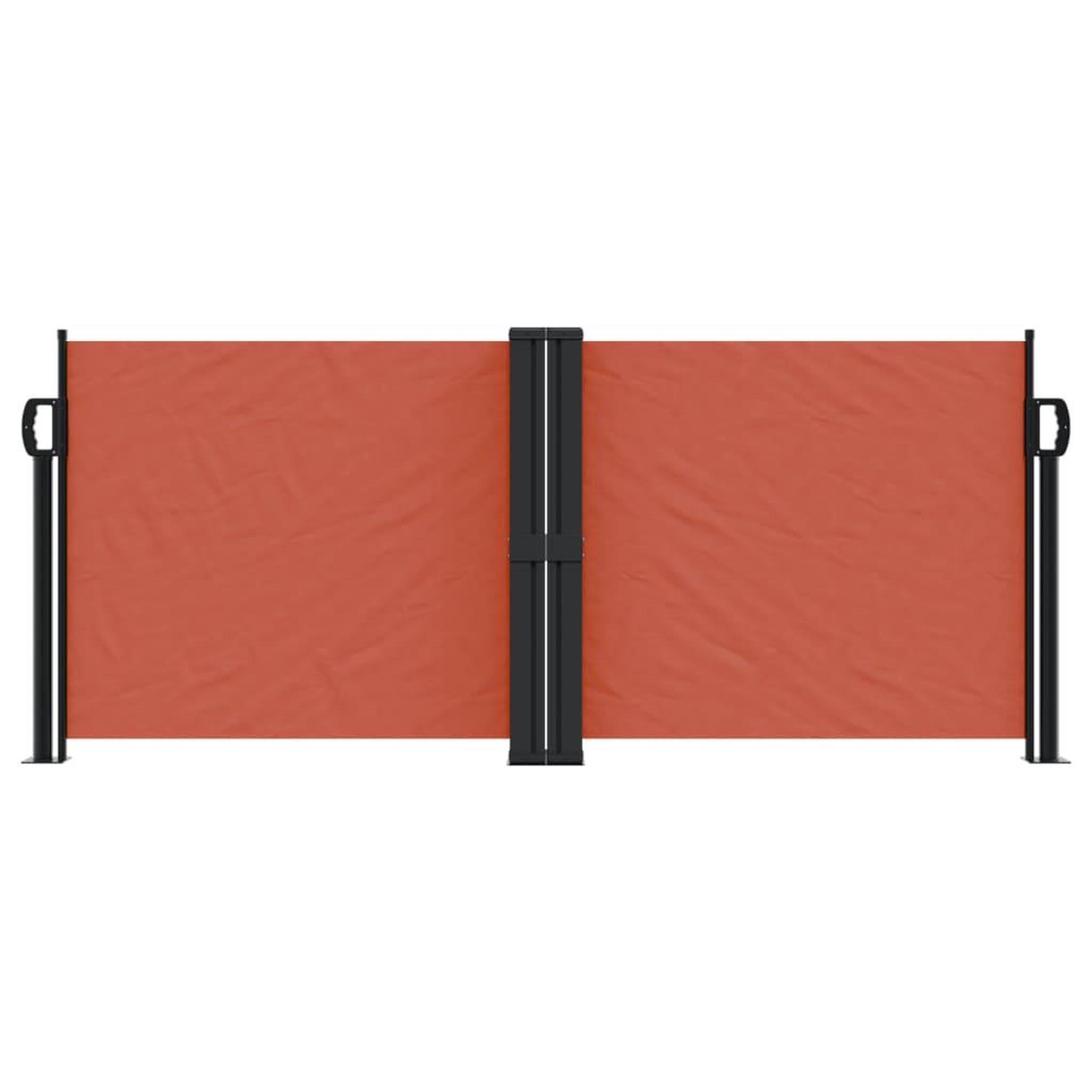Voir la diapositive 3 : VIDAXL Auvent lateral retractable terre cuite 100x1000 cm